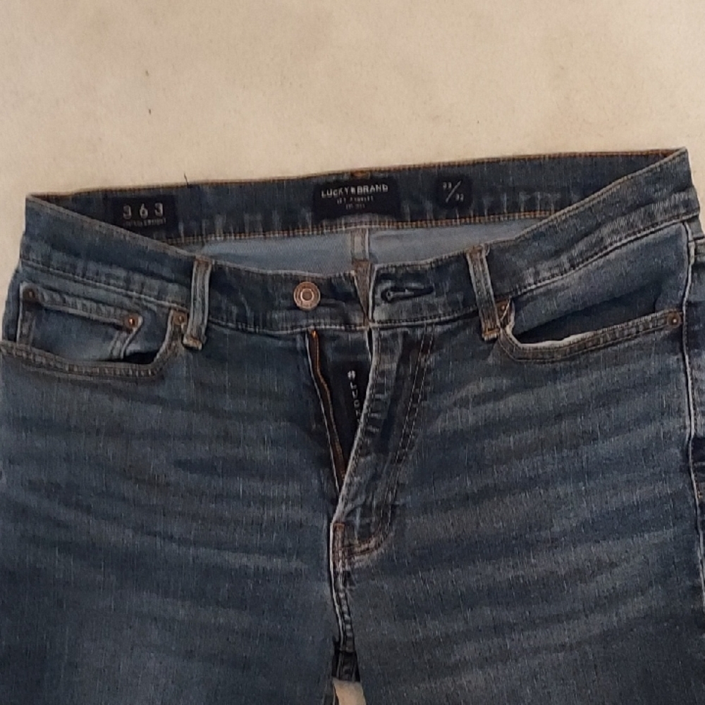 Lucky Brand 363 Vintage Straight Men's Blue Denim Jeans